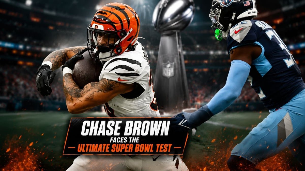 Why Bengals Breakout Star Chase Brown Faces the Ultimate Super Bowl Litmus Test