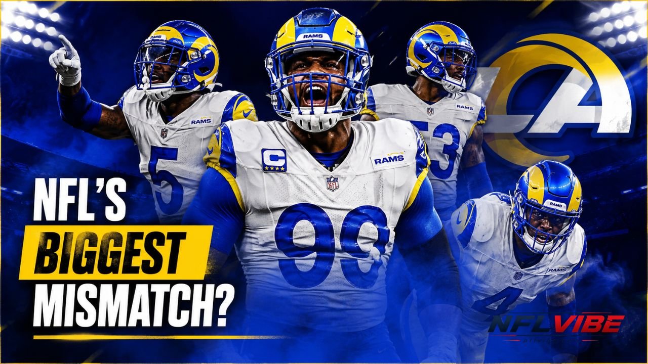 Los Angeles Rams defense feature image highlighting the team's dominant 2026 NFL defensive unit and biggest mismatch potential.